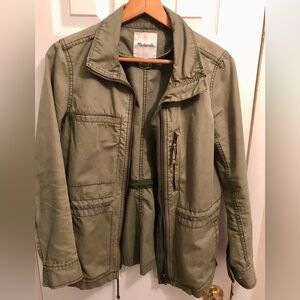Madewell Army Green Utility Jacket